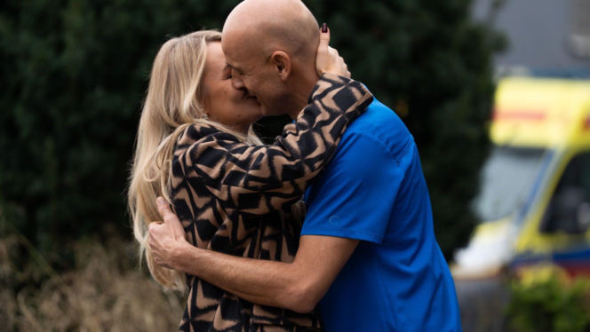 Na dobre i na złe odc. 986. Rafał Konica (Robert Koszucki), Agata (Emilia Komarnicka)