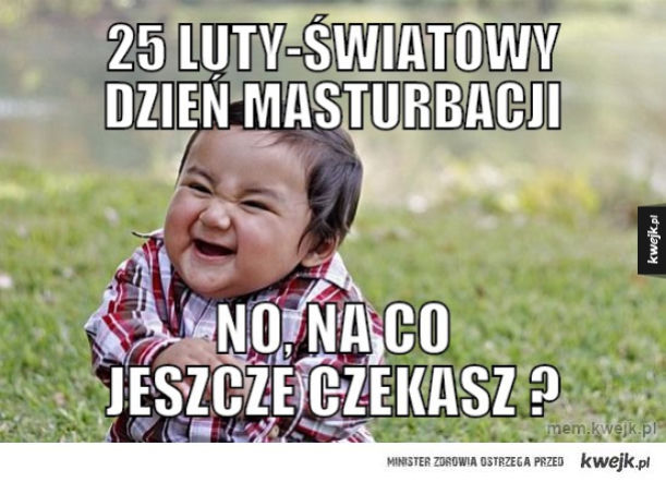 Dzień Masturbacji mem
