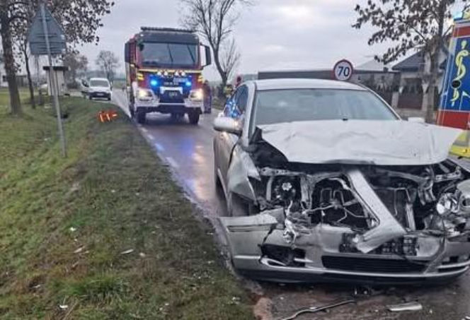 Wypadek w miejscowości Suchodół