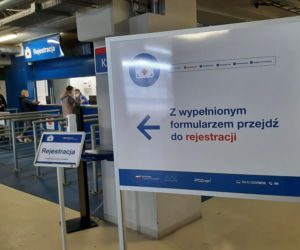 Punkt Szczepień Powszechnych na Stadionie Miejskim w Poznaniu