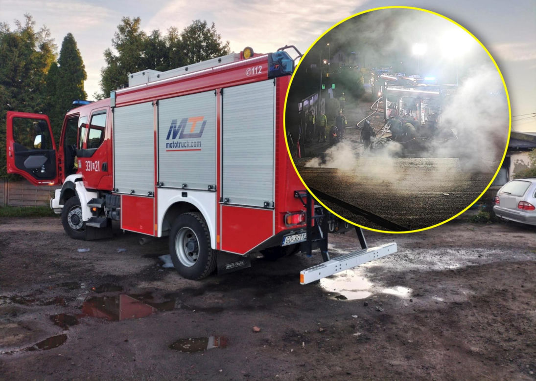 Nocny pożar pod Gdańskiem! Nie żyje 4-letnia dziewczynka