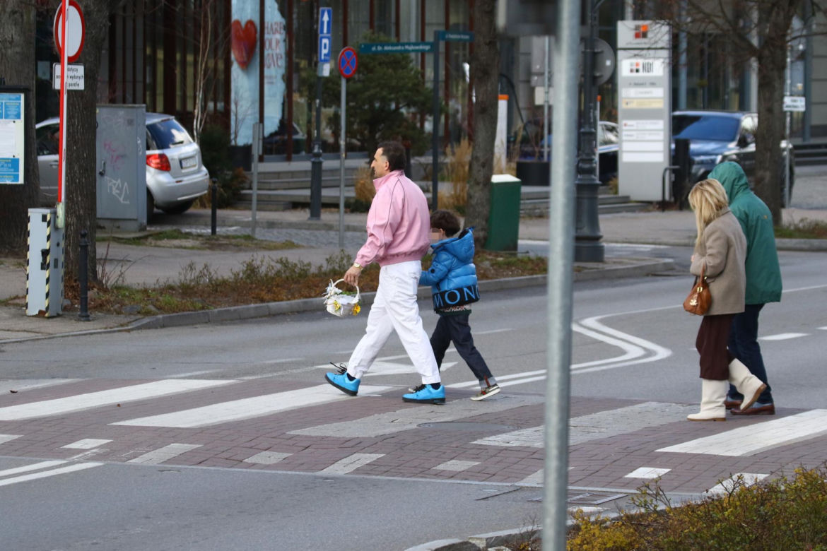 Misiek Koterski spędza Wielkanoc z rodziną w Sopocie