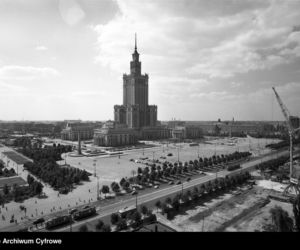 Pałac Kultury i Nauki w Warszawie na archiwalnych  fotografiach (1962 r.)
