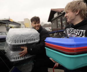 Wykupił cały sklep tuż przed świętami