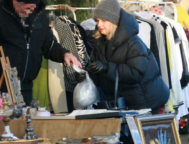 Małgorzata Tusk na przedświątecznych zakupach