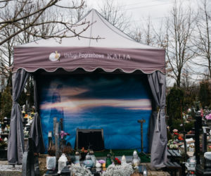 Tak wygląda pogrzeb w czasie epidemii koronawirusa