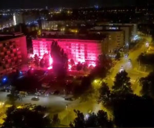 Zamieszki w Zagrzebiu z udziałem kibiców Legii Warszawa