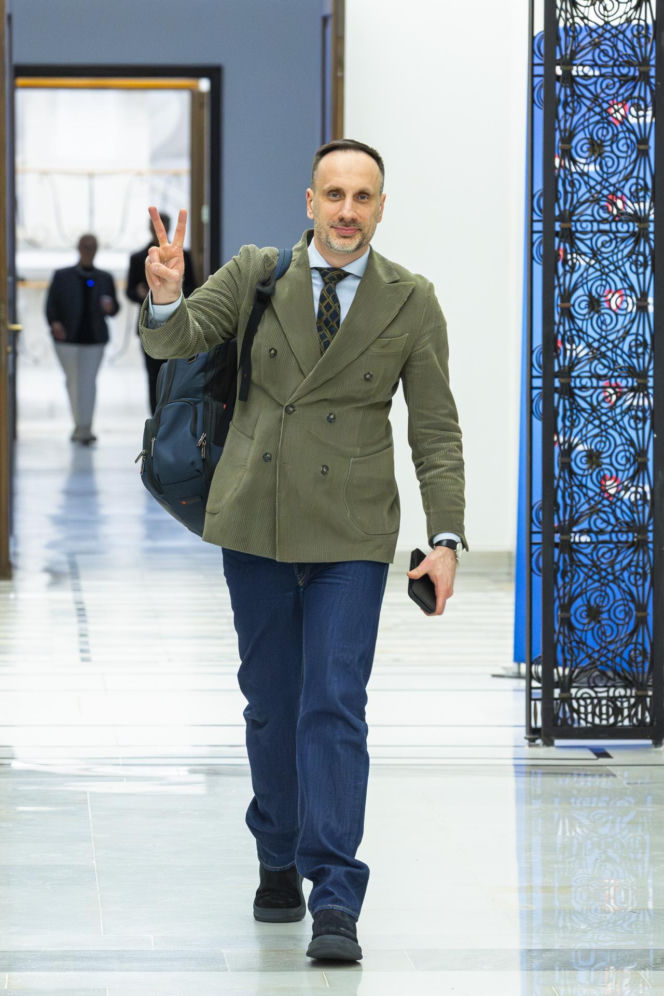 Noworoczna rewia mody w Sejmie