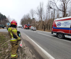 Wypadek na Iłżeckiej w Starachowicach 16.03.2022