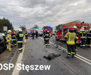 Makabryczny wypadek w Rosnówku