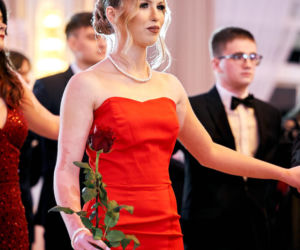 Studniówka siedleckiej Królówki 2026 - walc i polonez