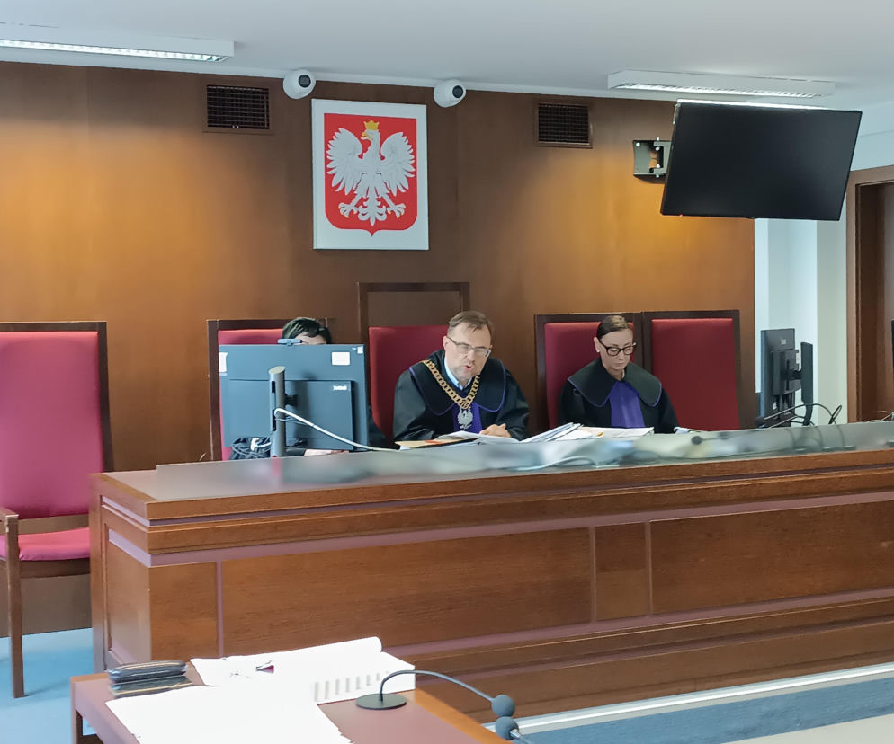 Sędzia Artur Jakubanis podczas procesu w Sądzie Okręgowym w Lublinie. O szczegółach sprawy przeczytasz na Eska Lublin.