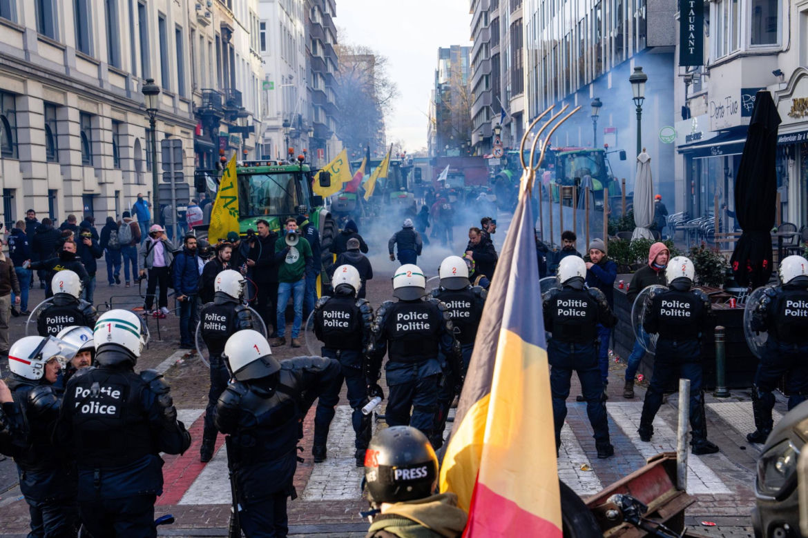 Protesty rolników w Europie