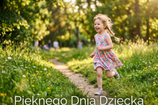 Kartka z życzeniami na Dzień Dziecka