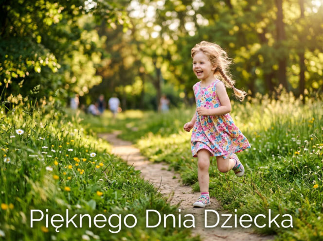 Kartka z życzeniami na Dzień Dziecka
