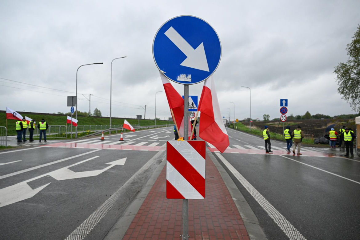 Kolejny protest rolników na Podkarpaciu