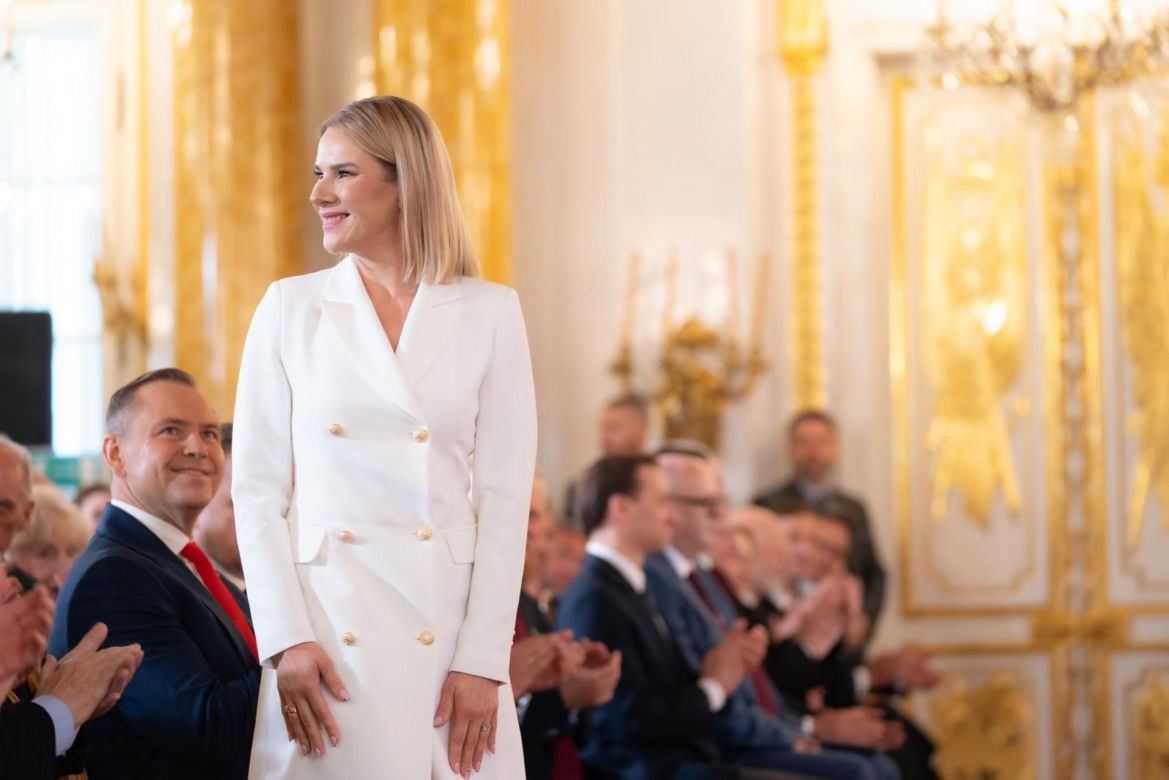  Jolanta Kwaśniewska i Marta Nawrocka