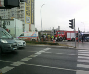Białystok. Wypadek na ul. Wasilkowskiej. Dwie osoby ranne