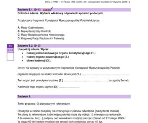 Matura 2026: WOS rozszerzony 12.05.2026r. Arkusze CKE, poziom podstawowy [Formuła 2023]