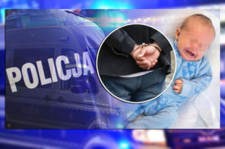 Mężczyzna wykorzystał niemowlę, policjanci zrobili mu to samo. Wydała ich koleżanka z komendy. To była tajemnica