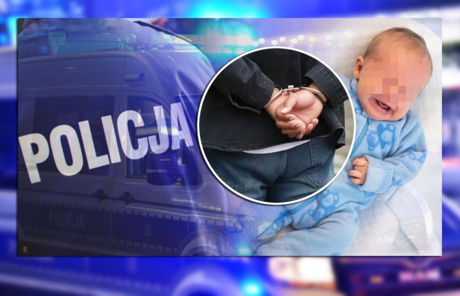 Mężczyzna wykorzystał niemowlę, policjanci zrobili mu to samo. Wydała ich koleżanka z komendy. To była tajemnica