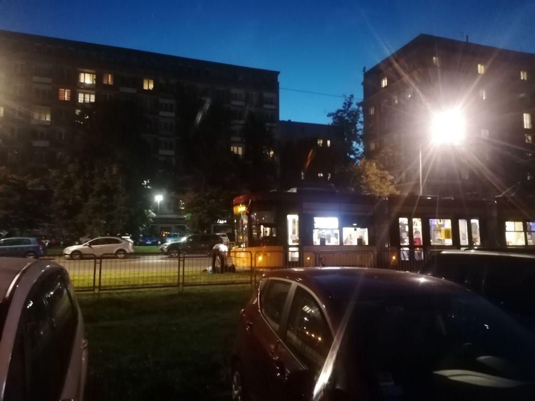 Pijak wpadł pod tramwaj 