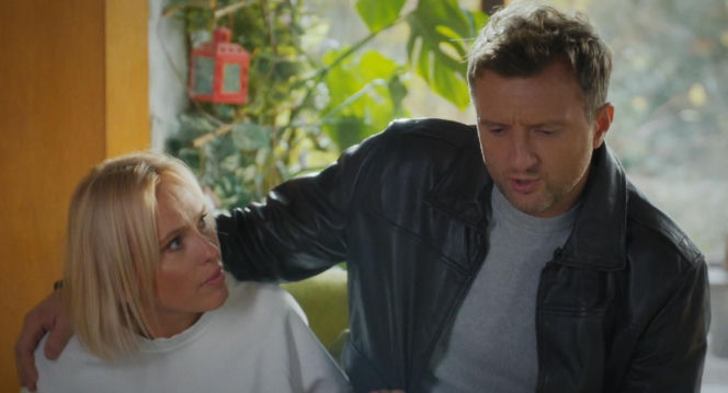 M jak miłość odc. 1920. Dorota (Iwona Rejzner), Bartek (Arkadiusz Smoleński)