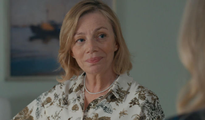 Barwy szczęścia, odcinek 3280. Wanda (Maja Barełkowska), Grażyna (Kinga Suchan)