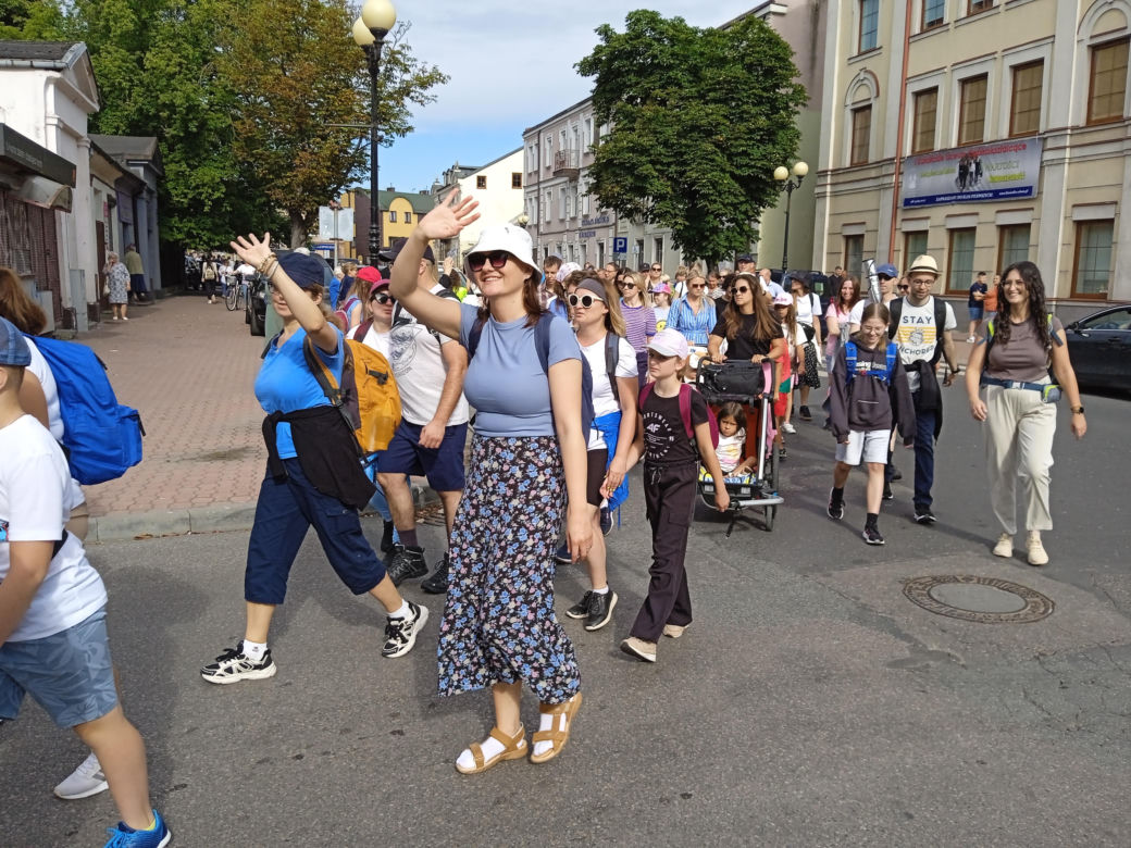 Wyruszyli z Siedlec do Częstochowy