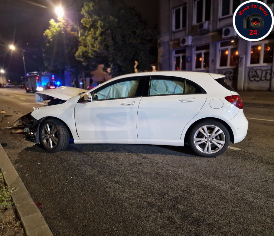 Koszmarny wypadek na Puławskiej w Warszawie. Cztery osoby zabrane do szpitala