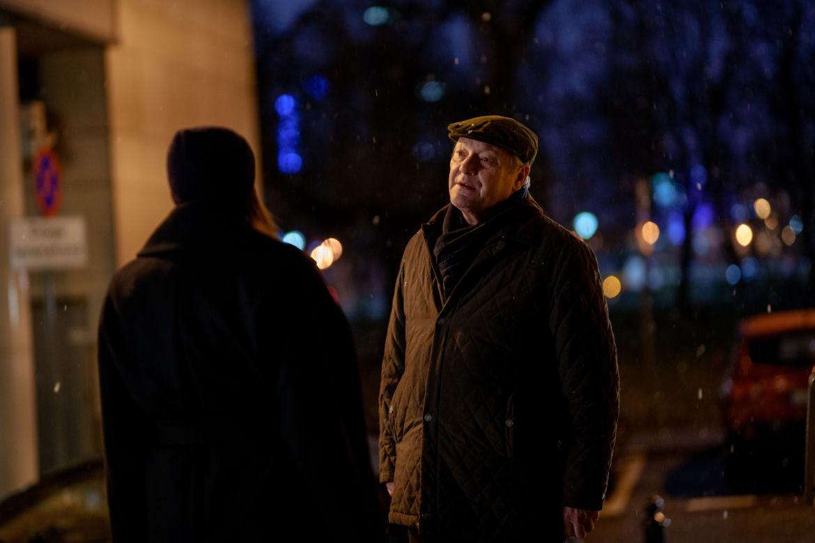 Przyjaciółki 19 sezon odc. 223. Zuza (Anita Sokołowska), Hubert (Tomasz Dedek)