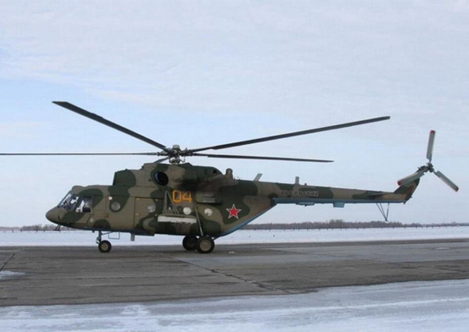 Rosyjski śmigłowiec Mi-8