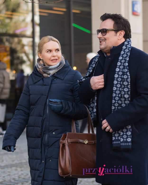 Przyjaciółki 21 sezon. Anka (Magdalena Stużyńska), Miłosz Rolewski (Bartosz Opania)