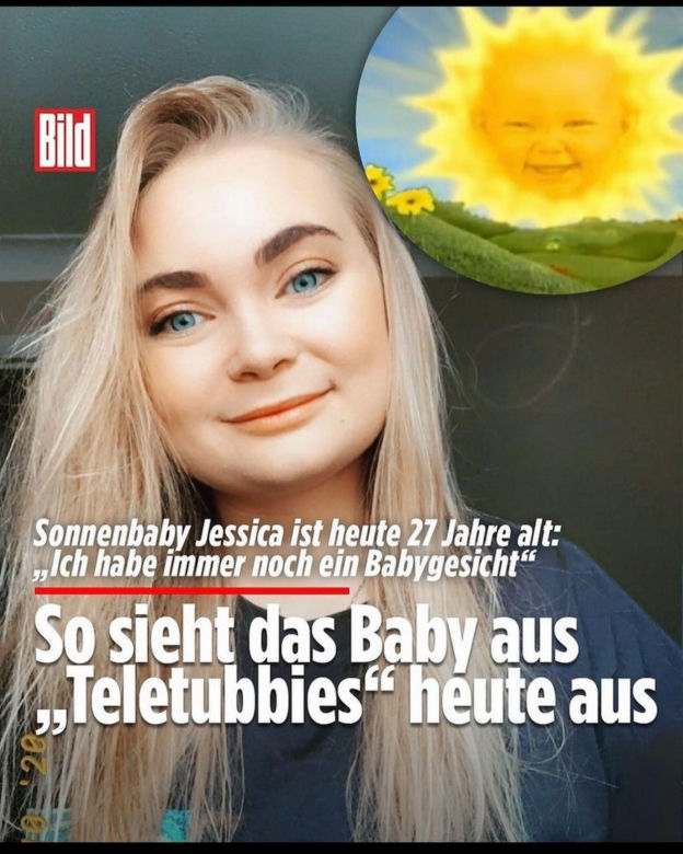 Tak teraz wygląda Słońce z Teletubisiów! Jessica Smith ma już 27 lat