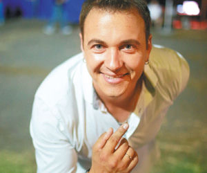 Radek Liszewski z zespołu Weekend