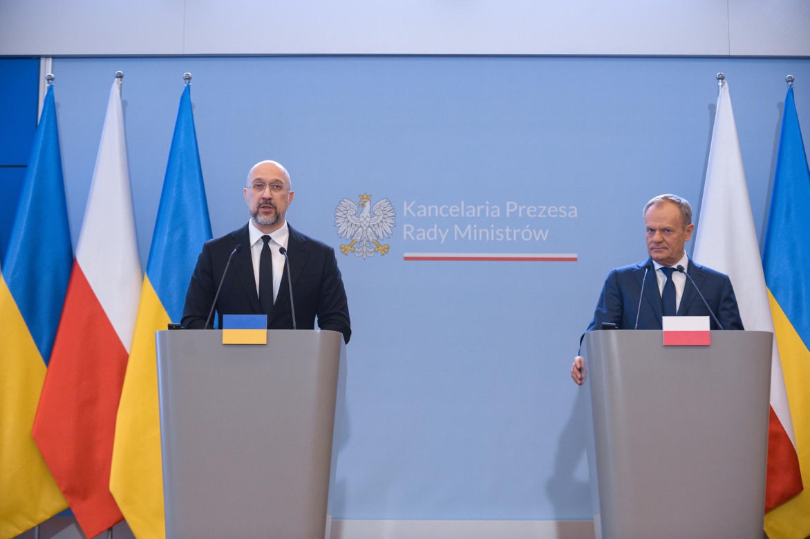Spotkanie premierów Ukrainy i Polski