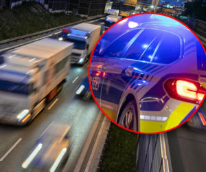 Koszmar na autostradzie. Kobietę na rowerze potrąciło aż 14 samochodów!