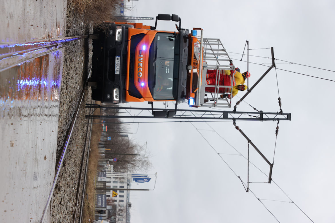 Poważna awaria na Żeraniu. Tramwaje kursują na skróconej trasie