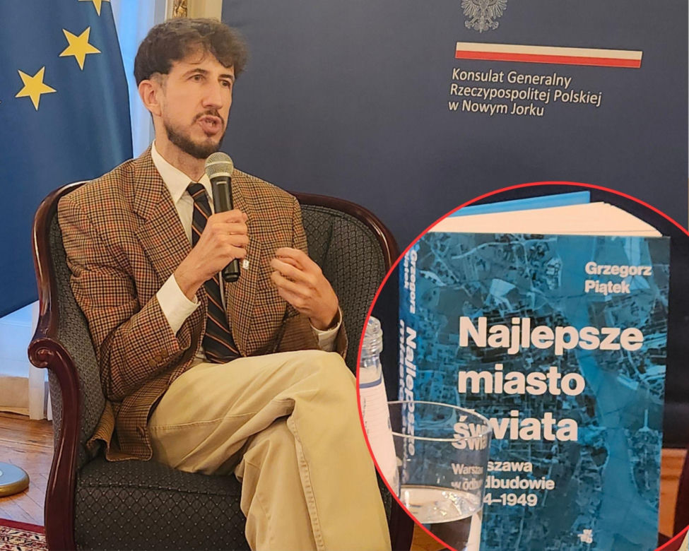 Grzegorz Piątek w Konsulacie Generalnym RP w Nowym Jorku