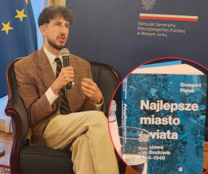 W Nowym Jorku o „najlepszym mieście świata”. Zachwycająca opowieść o odbudowie Warszawy