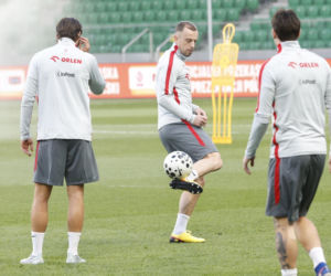 Trening reprezentacji Polski w Warszawie