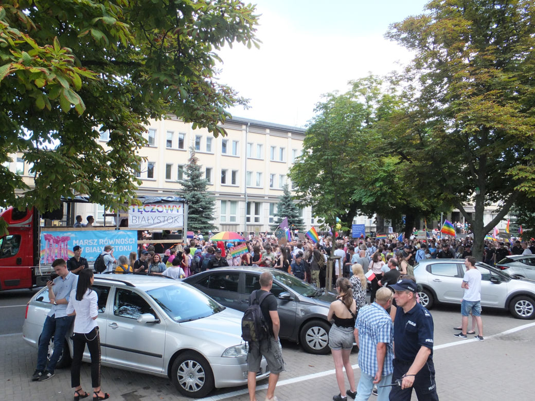 I Marsz Równości w Białymstoku 20.07.2019