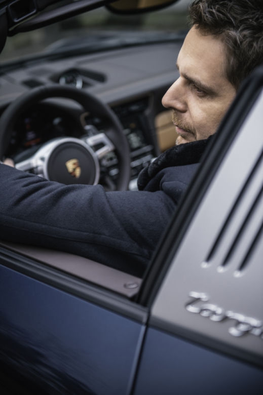 Wojciech Modest Amaro jeździ Porsche 911 Targa 4S