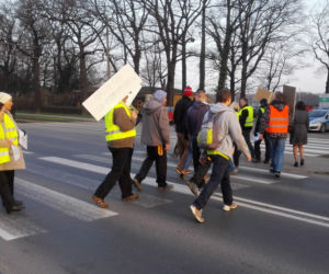 Blokada ulicy Mickiewicza