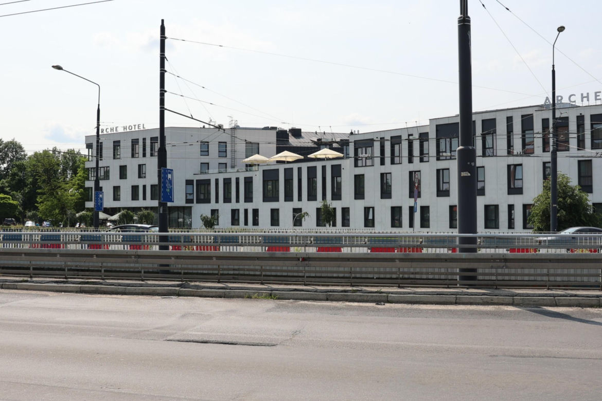 Tak wygląda al. Unii Lubelskiej w Lublinie przed przebudową (pierwsza połowa czerwca 2025)