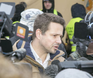 Trzaskowski rozdawał barszcz