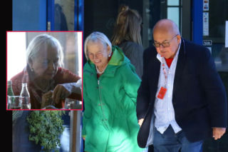 Oto PRAWDZIWE OSTATNIE zdjęcia Bożeny Dykiel. Rozmawiała z mężem i żywo gestykulowała