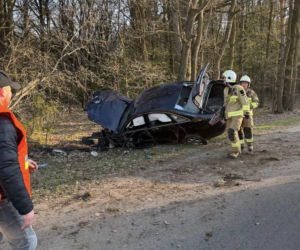 Wypadek w gminie Serokomla