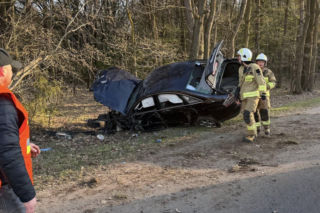 Wypadek w gminie Serokomla