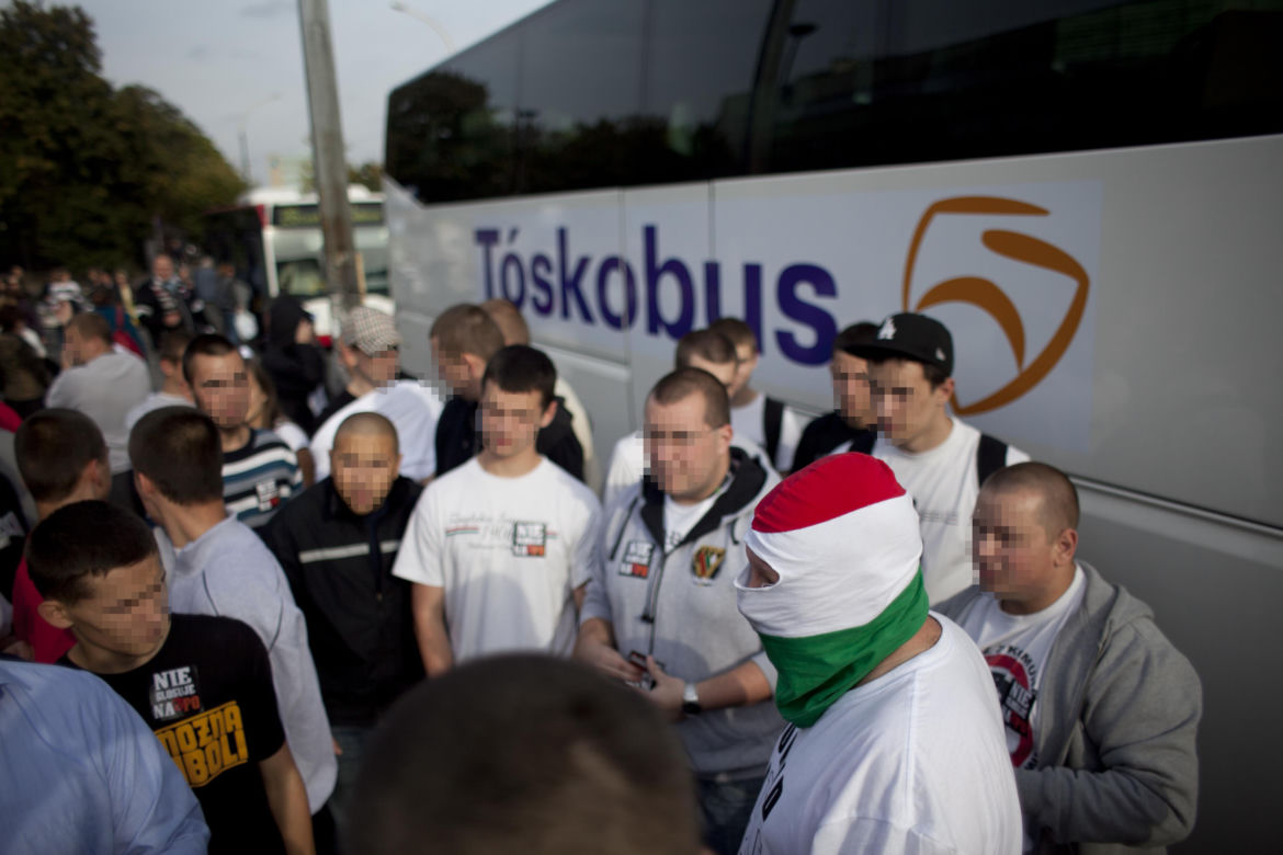 Tóskobus zatrzymany przez policję
